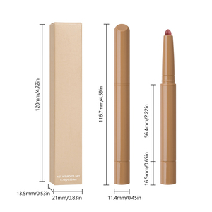 Crayon à lèvres mat 11 couleurs, stylo à lèvres 2-en-1 avec taille-crayon intégré pour des lèvres définies et longue durée - Product Image 6