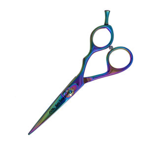 Tijeras de Barbero Profesionales para Diestros, Hojas Rectas de Acero Inoxidable, Punta Afilada, Mangos de Acero Duraderos, Corte de Cabello de Precisión - Product Image 4