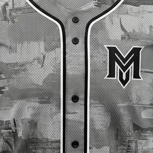 Camiseta de Béisbol con Camuflaje Digital de Alto Rendimiento, Ligera, Transpirable, Ropa Deportiva, Ropa Urbana, MALUZA INDUSTRIES - Product Image 5