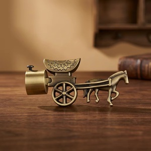 Antique Horse Carriage Metal <b>Curtain</b> Holdbacks Decorative Window Accessories Traditional Design Style - Product Image 6