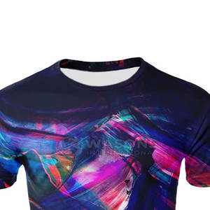 Service OEM, t-shirts respirants pour hommes, sublimation, t-shirts confortables de haute qualité pour hommes, sublimation - Product Image 3
