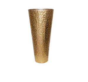 Vase moderne en fonte de fer en forme de cylindre, vase de table moderne en métal, vase à fleurs en fer de style côtier - Product Image 4