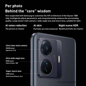 2022มือสอง VIVO S15e 5G OCTA core 12GB + 256GB 108MP กล้องหลังสามตัว6.5นิ้ว144HZ จอแสดงผล LCD Android 11 NFC 120W - Product Image 4