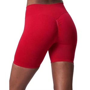 Exercise Training Fitness Shorts Women <b>Seamless</b> Knit Women's Gym Shorts Compression Fit Wholesale Fitness <b>Clothing</b> Manufacturer - Product Image 5