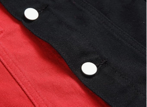Gilet en jean vintage déchiré pour homme SBEA IMPEX, coupe ajustée, sans manches, col montant, séchage rapide, anti-UV, en coton, broderie en tissu éponge - Product Image 5