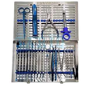 Nuevo Kit de Instrumentos de Cirugía General con Certificación CE, Cassette Manual de Metal, Marca Personalizada AI-878, Clase I, Tamaño Personalizado - Product Image 1