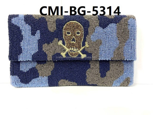 נמר צבעוני מותאם אישית הדפס בעלי חיים הדפסה של חיות בד חרושת תיק יד שני ורוד מושלם לחתונה רוכסן לחתונה רוכסן בד - Product Image 4