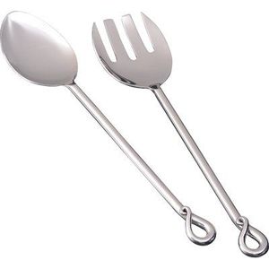 Juego de Servidores de Ensalada Dorados de Acero Inoxidable Estilo Americano, Ecológicos y de Buena Calidad para Uso en la Cocina del Hogar - Product Image 5