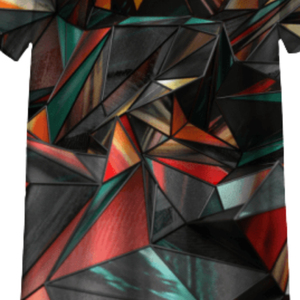Men's Solid O-Neck Short Sleeve T-<b>Shirt</b> Regular Fit Casual Style Digital Print Knitted <b>100</b>% <b>Polyester</b> Fabric Anti-Wrinkle - Product Image 4