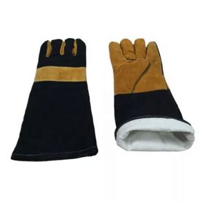 Bon marché Imperméable de Soudage Résistant À la Chaleur Gants Épais En Cuir De Sécurité de protection des Mains Gants de travail - Product Image 4