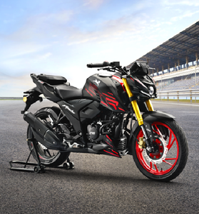 Motocyclette TVS "APACHE RTR 2004V" avec moteur de 200 cm³ et système ABS double. - Product Image 1