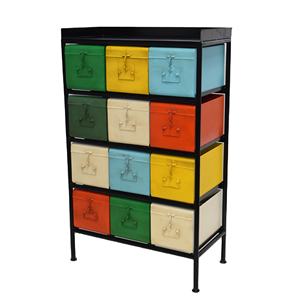 Cajonera multicolor de calidad superior, armario de Metal de hierro para el hogar, oficina, escuela, almacenamiento de archivo, uso de aparador de granja - Product Image 2