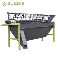 Machine de séparation par criblage à tambour rotatif pour ligne de production d'engrais