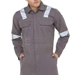 Overol de Trabajo de Diseño Personalizado para Uso en Exteriores, Color Sólido, Cómodo y Transpirable - Product Image 5