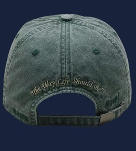 High Quality Luxury Unisex Adjustable Cap Buckle Cotton Custom Embroidery Logo <b>Leaf</b>/Dot Outdoor Design Waterproof 6 Panel - Product Image 4