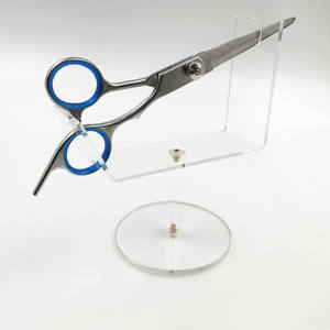 IKZARSA CIK-132 Professional Barber Scissors Holder-Durable <b>Metal</b> & Plastic Salon Organizer Stand <b>for</b> Stylists - Product Image 5