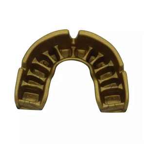 Protector Bucal de Silicona Negro y Dorado, Moldeable, Transpirable, Equipo Deportivo Protector para Boxeo, Ajuste Universal para Adultos - Product Image 6