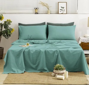 Sábanas Ajustables de Lino Natural al por Mayor, Sábanas de Lino Suaves y Transpirables, Ropa de Cama de Lino - Product Image 2