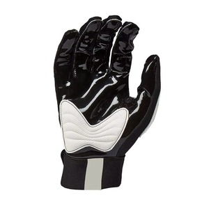 Gants de football américain haute performance avec rembourrage antichoc et doigts flexibles, gants de receveur de football américain pour hommes - Product Image 3