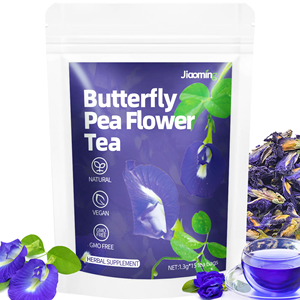 OEM ODM Ready to Ship Butterfly Pea Flower <b>Tea</b> Bags Natural Blue <b>Tea</b> Supports Mood Wellness 15 Bags - Product Image 1