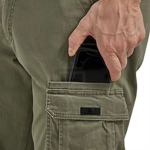 Pantalones Cargo para Hombre, Diseño Cómodo con Bolsillos Utilitarios, Tela Suave y Transpirable para Uso Diario, Oficina de Abastecimiento de Prendas de Bangladesh - Product Image 6
