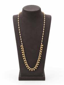 Juego de Joyería con Collar de Perlas Chapado en Oro para Mujer, Regalo para Bodas y Fiestas - Product Image 1