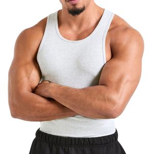 Custom Wholesale High Quality Men Summer Tank <b>Top</b> Sleeveless Running Seamless Fitness Gym Cotton Eco-Friendly Anti-UV Breathable - Product Image 2