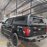 Aluminum Pickup Hardtop Truck Bed Topper Cap Camper Hard Top Canopy for Silverado RAM Ford Range F150 F250 Tacoma Camper Shell