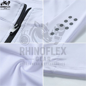 Men's Casual Short-sleeve <b>Half</b>-zip T-<b>shirt</b> 100% Cotton SOLID Color Regular Fit 230 Gsm Knitted Breathable Customizable Blank - Product Image 5