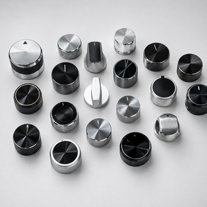 Perilla de Control de Aluminio Anodizado Fabricada a Medida Según Diseño OEM para Equipos de Audio y Paneles de Control de Instrumentos - Product Image 3