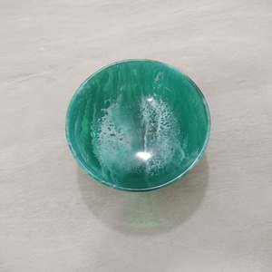 Livraison Rapide Nouveau Design Bols de Service en Résine Écologique de Qualité Alimentaire Style Mignon pour Fêtes, Salades, Pâtes, Glaces – Rouge Brun - Product Image 4