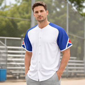 Camiseta de Béisbol de Marca Privada OEM para Clubes, Equipos y Escuelas, Tallas Grandes, Secado Rápido, Transpirable, Antibacteriana, Absorbe la Humedad - Product Image 2