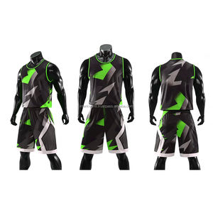 ชุดบาสเก็ตบอลพิมพ์ลายแบบซับลิเมชั่นราคาส่งถูก พร้อมสกรีนโลโก้และหมายเลขทีมตามสั่ง ระบายอากาศได้ดี แห้งเร็ว ชุดยูนิฟอร์มบาสเก็ตบอลชาย - Product Image 3