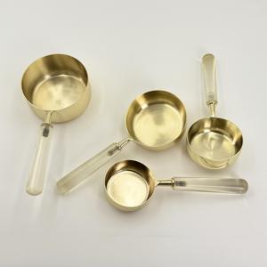 Utensilios de Cocina de Acero Inoxidable para Medir, Cucharas Medidoras, Tazas Medidoras con Mango de Resina, Producto Superventas - Product Image 3