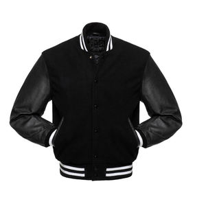Veste matelassée surdimensionnée de style universitaire pour homme, avec logo brodé en 3D personnalisé, en chenille, streetwear, sport, OEM - Product Image 5