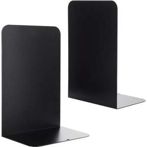 Sujetalibros Metálicos Minimalistas Modernos para Organización de Escritorio y Estantería, Decoración Contemporánea para Biblioteca del Hogar - Product Image 6