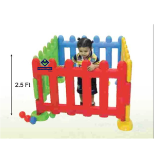 2026 Kids Play <b>Plastic</b> Safety <b>Fence</b> Color for children Indoor Play Area Rectangle Shape Standing Type - Product Image 3
