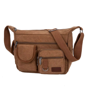 Bolso Bandolera de Viaje para Hombre con Logotipo Personalizado, de Alta Calidad, Duradero, Ligero, de Algodón, Color y Tamaño Personalizables - Product Image 3
