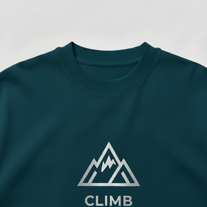 เสื้อยืดโอเวอร์ไซส์ทรงหลวมพิมพ์ลายด้านหน้า สไตล์ลำลอง ระบายอากาศได้ดี ผ้าคอตตอนผสมเนื้อหนา เป็นมิตรกับสิ่งแวดล้อม เหมาะสำหรับผู้ชาย สไตล์สตรีทแฟชั่น - Product Image 5