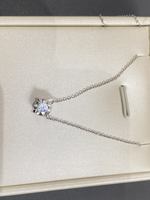 Pendentif en diamant brillant cultivé en laboratoire VEER DIAMOND, couleur D E F, clarté VVS VS, or jaune rose blanc massif, luxe, haute joaillerie