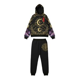 Survêtement en velours de luxe pour homme, imprimé, jogging haut de gamme en velours pour homme - Product Image 1