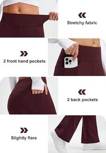 Leggings noirs taille haute pour femmes, coupe ajustée, tricotés en coton et élasthanne, couleur unie, respirants, longueur intégrale, pour l'hiver et le quotidien - Product Image 4