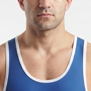 Singlet de Compresión para Hombre de Alta Calidad, Estampado, 100% Poliéster, Sin Mangas, Absorbe la Humedad, Protección UV - Product Image 4
