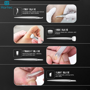 Ensemble de pédicure en acier inoxydable de qualité supérieure, entièrement personnalisé, facile à utiliser, idéal pour les soins personnels et la podologie. - Product Image 3