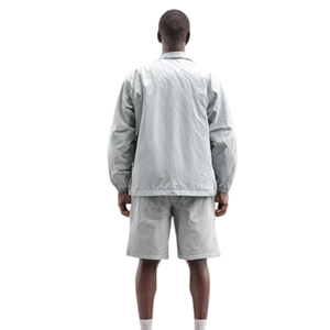 Conjunto de Camiseta y Pantalones Cortos Deportivos para Hombre, 100% Nailon, Cortavientos, Camisa con Botones, Pantalones Cortos Impermeables y Ligeros, Dos Piezas - Product Image 3