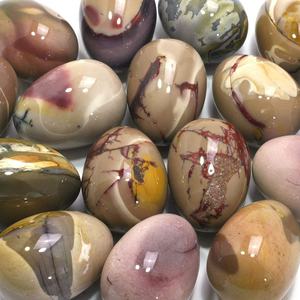 โยนีไข่ mookaite จัสมหินธรรมชาติไข่หินรูปหยกไข่กึ่งมีค่าป้องกันพลังงานช่องคลอดออกกําลังกายผู้ค้าส่ง - Product Image 4