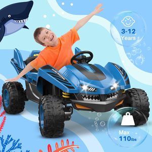 รถยนต์เด็กนั่งขับ ANPABO 24V รุ่น Shark 2 ที่นั่ง พร้อมรีโมทคอนโทรล ไฟหน้า LED และมอเตอร์ 4x75W - Product Image 2
