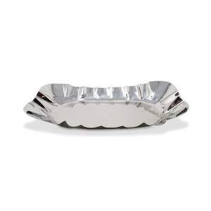 Durable Stainless Steel Serving <b>Tray</b> With Strong Edges For Serving Tea Coffee <b>Snacks</b> In Home Kitchen And Restaurant Use - Product Image 2