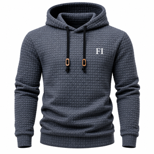 Sweat-shirts à capuche surdimensionnés pour hommes, en coton épais mélangé, style streetwear, pull chaud d'hiver, fournisseur OEM en gros sur mesure - Product Image 5