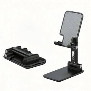 Wholesale Logo Mobile Phone Stand Holder Universal Adjustable <b>Desk</b> Table Stable <b>Foldable</b> 2026 Promo Gift Products - Product Image 1